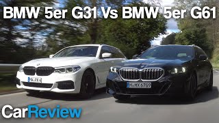 BMW 5er G31 vs BMW 5er G61  Vergleichstest  Ist neu immer besser [upl. by Nonnahsed]