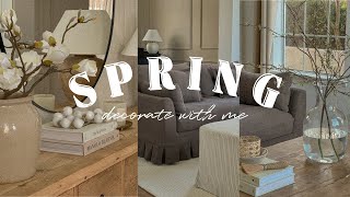 Spring Decorate With Me 2024  Timeless Spring Decor Ideas [upl. by Aleuqahs306]