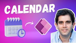 Build CALENDAR Control in POWER APPS in Minutes  Connect to SharePoint List [upl. by Siurtemed]