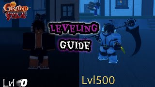 GPO Complete Leveling Guide 0500 Fastest way to level in Grand Piece Online Update 5 [upl. by Eislel529]