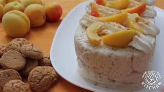 Semifreddo alle albicocche e amaretti  Ricetta estiva [upl. by Ahsiekyt125]