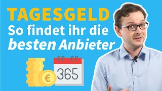 So findet ihr garantiert das beste Tagesgeldkonto  TagesgeldVergleich einfach erklärt [upl. by Iahcedrom]