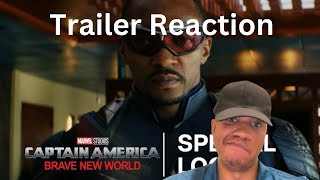 Captain America Brave New World reaction trailer [upl. by Naus988]