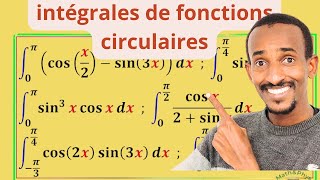 Intégrale de fonctions circulaires [upl. by Nodnerb]