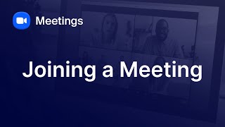 Joining a Zoom Meeting [upl. by Nahtaneoj]