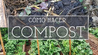 ¿Cómo hacer COMPOST el mejor método  Compostadora herramientas y meteriales [upl. by Christean537]