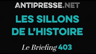 LES SILLONS DE L’HISTOIRE 1882023 — Le briefing avec Slobodan Despot [upl. by Kiefer382]