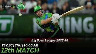 Melbourne Stars vs Sydney Thunder 12th Match PREDICTION  MS vs ST  Playing 11  Who Will Win [upl. by Esemaj499]