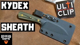 How To Make A Kydex Sheath  Boat Knife  UltiClip [upl. by Eicnarf313]