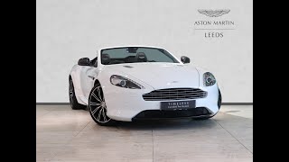 2015 15 DB9 Volante Carbon Edition in Morning Frost White [upl. by Narbig]