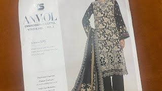 VS ANMOL COTTEL winter collection brand pkr 5200 Rs go and watch video [upl. by Tillford212]