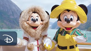 Disney Wonder Sails Through Alaska  Disney Cruise Line [upl. by Dur]