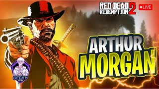 RED DEAD REDEMPTION 2  Aaj Kya Hoga  Geeky Gamer Yt [upl. by Lydon]