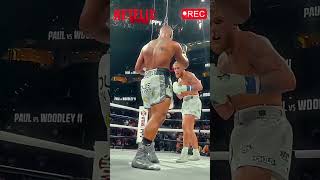 fan clip Jake Paul vs Mike Tyson Full Fight Highlights  Netflix Knockout2024 boxing [upl. by Allenad476]