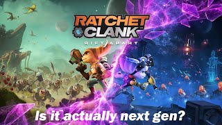 Ratchet amp Clank Rift Apart and quotnextgenquot gaming [upl. by Drehcir]