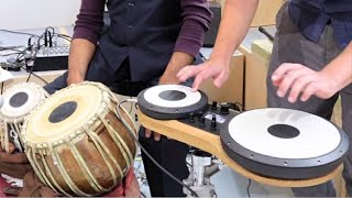 Worlds First Electronic Tabla Prototype  Demo by Kuljit Bhamra [upl. by Arim]