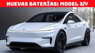 🔴 NUEVAS BATERÍAS PARA EL TESLA MODEL 3 Y MODEL Y [upl. by Etnomal]