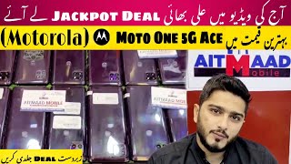 Moto One 5G Ace Jackpot deal  non pta Motorola One 5G Ace  AitmaadMobile [upl. by Carnahan]