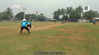 MCC Tournament  Bhosale CC VS MCC  Air India Santacruz [upl. by Ahsets586]