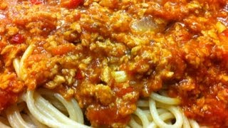 Receta Salsa Bolognesa Vegetariana y Vegana Para Pastas  La Cocinadera [upl. by Nylinej]