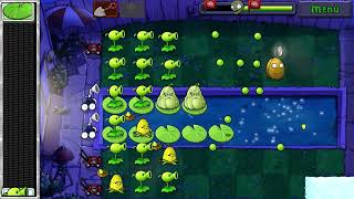 PVZ MINI GAME INVISI GHOUL POOL NIGHTS Đại chiến với Zombie biến hình [upl. by Airdnala284]