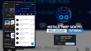 📱INSTALE O TWRP RECOVERY NO SEU ANDROID SEM PC Bugjaeger [upl. by Platas490]