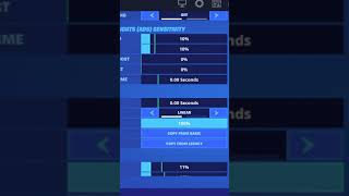 Wolfiez  Best Aimbot Controller Settings Fortnite shorts [upl. by Nwahsek]