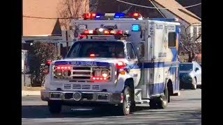 WHELEN HILOW SIREN Teaneck Ambulance 73 Responding [upl. by Swen]