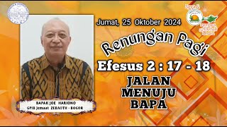 Saya dan PKLU GPIB Membaca Alkitab Bersama Jumat pagi 25 Oktober 2024 [upl. by Dleifrag]