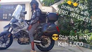 FROM KSH 1000 TO OWNING A TEKKEN MOTORCYCLE DISCOVER THE LIPA POLEPOLE METHOD tekken250cc bikers [upl. by Caro]