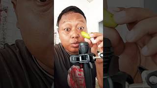 ASMR BELIMBING WULUH GUYS shorts asmr mukbang [upl. by Arral]