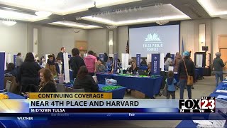 Video Tulsa Public Schools holds 2024 Enrollment Expo [upl. by Keg]