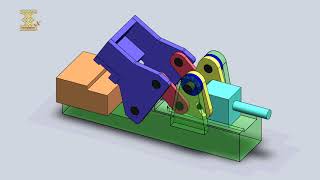 External Swing Clamp Mechanısm 3 [upl. by Ziguard213]