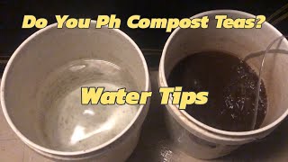 Do You Ph Compost Teas De Chlorinating Water Answering Common Garden Questions [upl. by Noyrb]