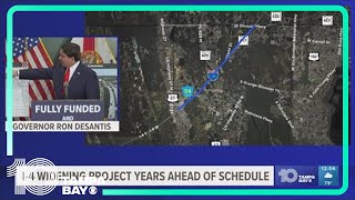 DeSantis announces I4 widening project two decades ahead of schedule [upl. by Mulac734]