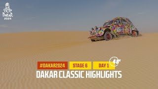 Dakar Classic Highlights  Stage 6  Dakar2024 [upl. by Achilles524]