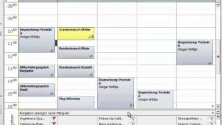 Lektion 32 Gruppieren AufgabenWochenansicht Kalenderwochen  OutlookVideoKurs [upl. by Irakuy]