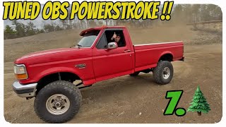 Sending it in the OBS Powerstroke [upl. by Gemoets]