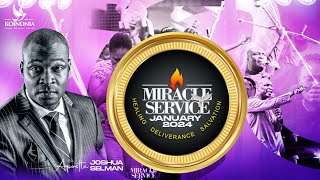 JANUARY 2024 MIRACLE SERVICE WITH APOSTLE JOSHUA SELMAN  28I 01I 2024 [upl. by Kanya811]