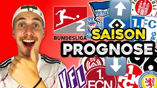 2 BUNDESLIGA SAISON PROGNOSE  SAISON 20232024 [upl. by Mano]