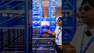 India Warehousing Show  Falcon Autotech Neo Bin ASRS warehouse automation technology 8743969004 [upl. by Faydra882]