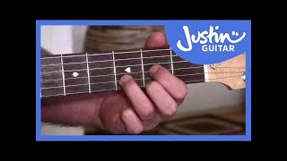 A D and E Chords  Easy Chord Changes Using Anchor Fingers  Beginner Guitar Lessons BC114 [upl. by Htelimay]