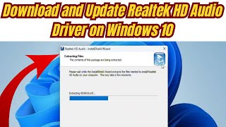 how to update and download Realteck auido driver on windows 11 [upl. by Staley]