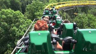 Loch Ness Monster Busch Gardens Virginia HD Version [upl. by Lemor]