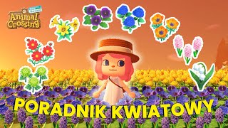 Kwiaty w Animal Crossing New Horizons 🌺 Jak zdobyć wszystkie kolory [upl. by Ellenrahc]