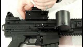 NCStar DDAB Tactical Red Dot Mini Sight Review by HustlePaintballcom [upl. by Gillmore]