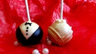 Receta de cake pops para boda  Cake pops de boda  Cake pops fácil con molde [upl. by Neiman]