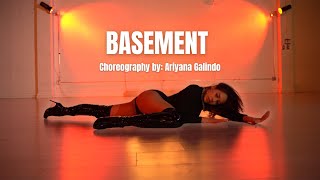 JVCK JAMES  Basement  Ari G Choreography [upl. by Atiruam]