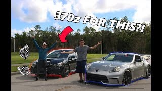 Traded MY 370z For A 2018 Subaru STI For A Day NA vs Turbo  Danny Z [upl. by Ainuj668]