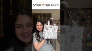 Oyster Mushroom fried rice in 10 minutes Get the lunch bag from theClassyKitchenshop [upl. by Nala]